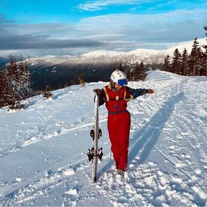 Vintage Women ski suit